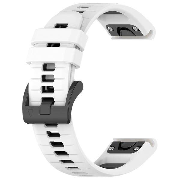 Tofarvet urrem til Garmin Fenix MultiColor 20 mm