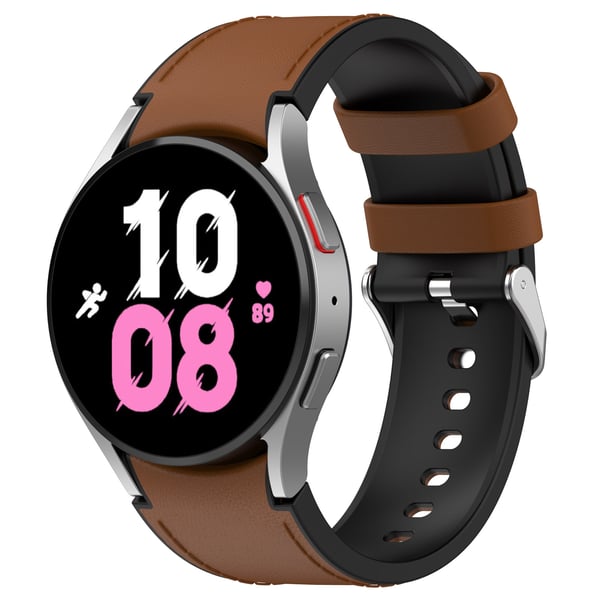 Silikon klokkerem til Samsung Galaxy Watch Brown S