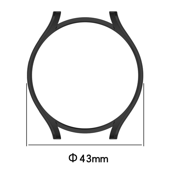 Støtsikkert beskyttelsesdeksel til Samsung Galaxy Watch 6 Black 40 mm