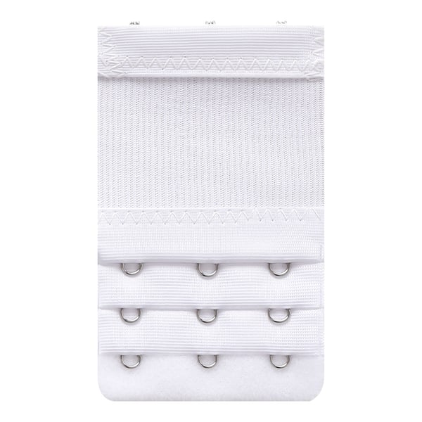 Bh-förlängningar 3 rader 3 krokar 6-pack Black&White