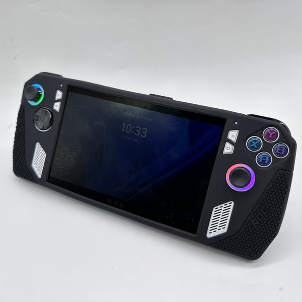 Beskyttende deksel til ASUS Rog Ally spillkonsoll med innebygd stativ Black