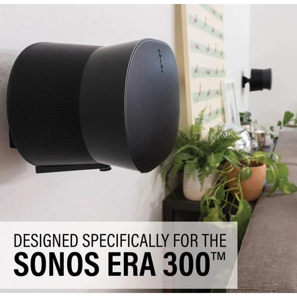 Seinäteline Sonos Era 300 Black Pairille