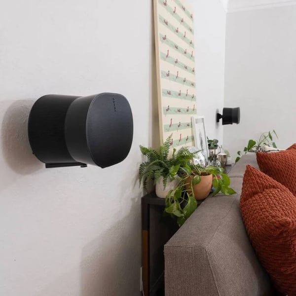 Seinäteline Sonos Era 300 Black Pairille