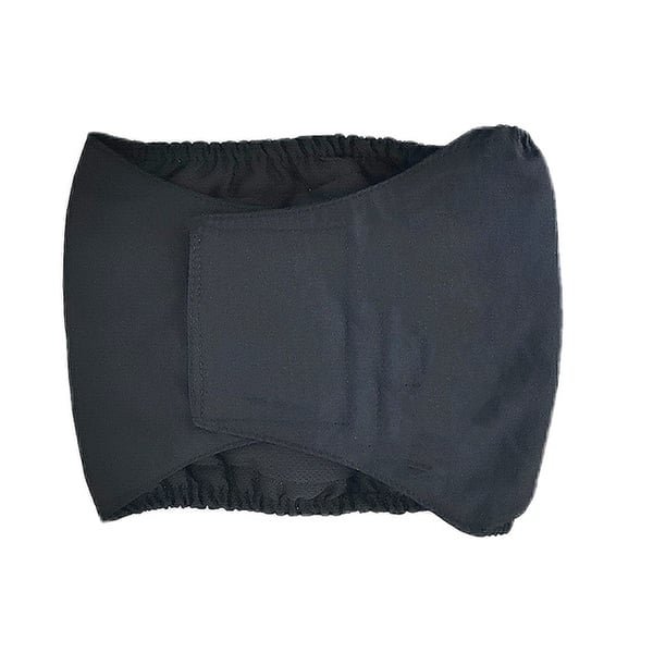 Mukava ja pestävä koiranvaippa Black XL
