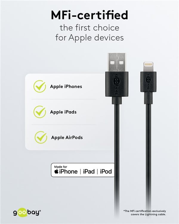 Apple Lightning laddningssats (5 W)