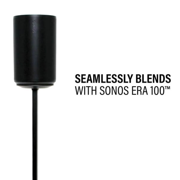 Gulvstativ Justerbart for Sonos ERA 100 Singel Svart