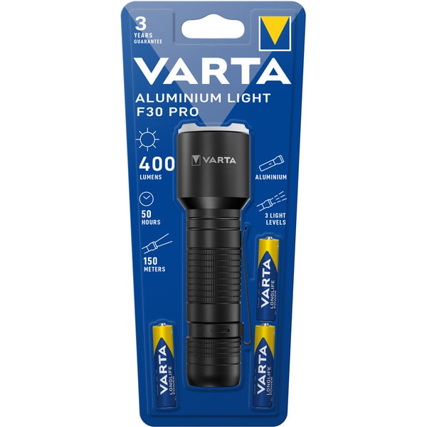 Aluminium Light F30 Pro Lommelykt 400 lm