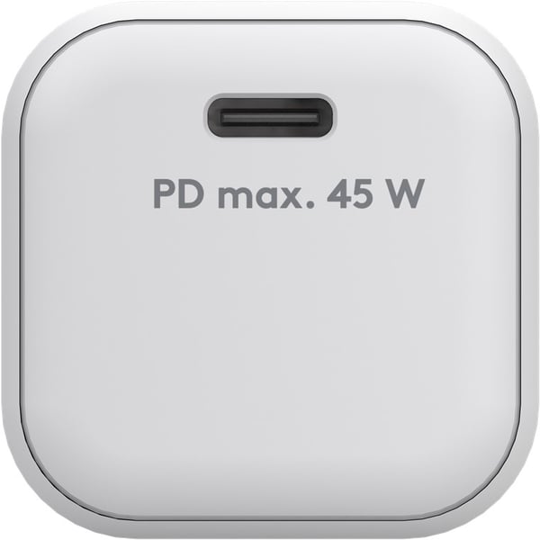 USB-C™ PD GaN hurtigoplader Nano (45 W) hvid