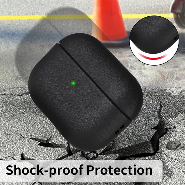 TPU-beskyttelsesdeksel for AirPods Pro/Pro 2 Black AirPods Pro 2