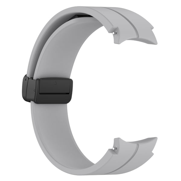 Silikoniranneke 20 mm Samsung Galaxy Watch 5/4 -kellolle LightGrey