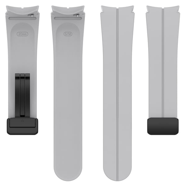 Silikonrem til Samsung Galaxy Watch 5/4 - 20 mm LightGrey