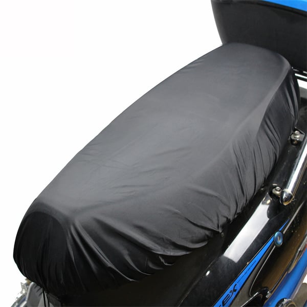 Regntæt støvtæt scootersædebetræk Black XL