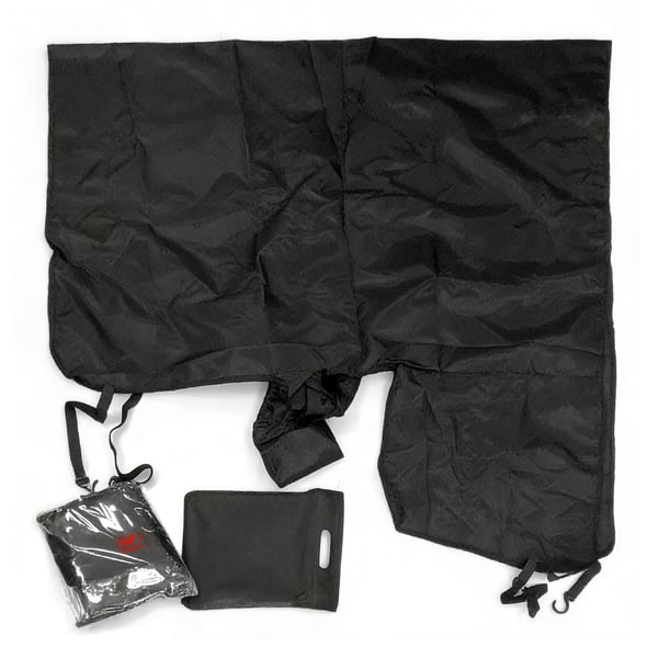 Magnetisk snøtrekk / frostbeskyttelse for bilens frontrute Black