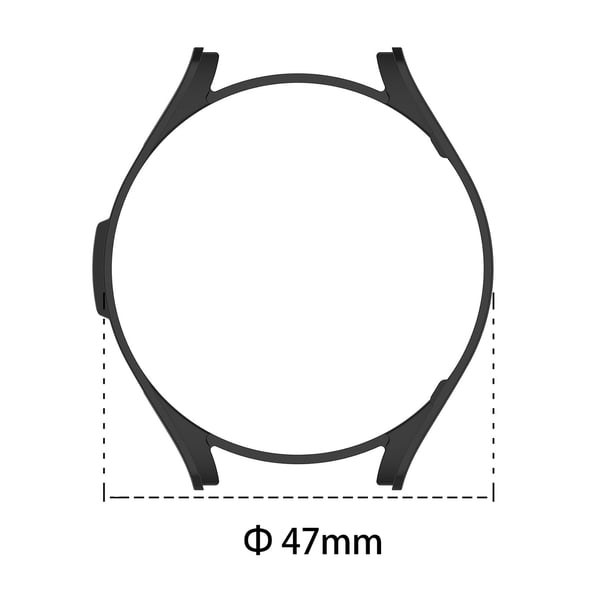 Klokkedeksel til Samsung Galaxy Watch 6 47 mm Silver
