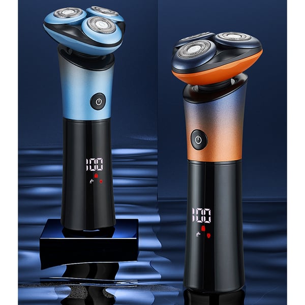 Multifunktionel elektrisk barbermaskine med tre blade Blue