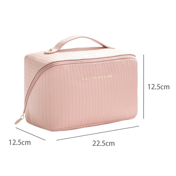 Tilava kylpytuote/meikkipussi Pink