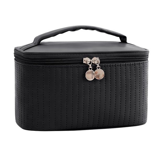 Bærbar vandtæt makeuptaske Black