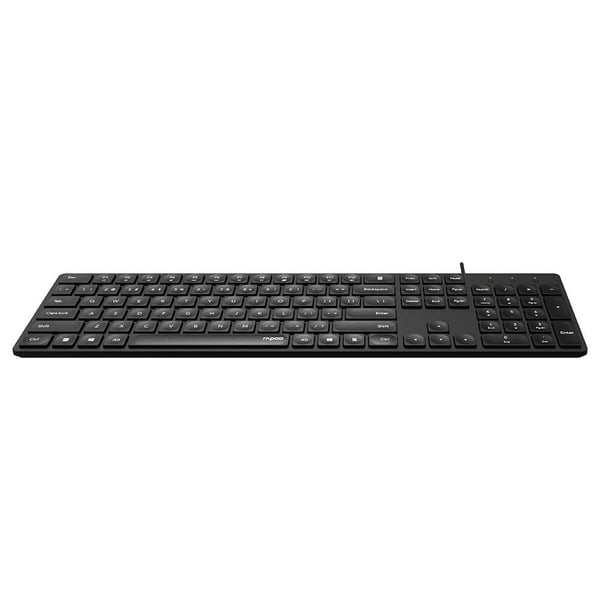 Tastatur NK8020 USB Kablet Svart
