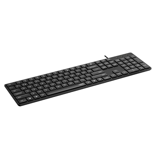 Tastatur NK8020 USB Kablet Svart