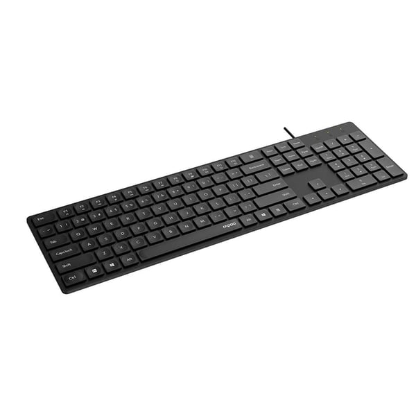 Tastatur NK8020 USB Kablet Svart