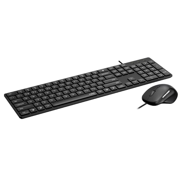 Sæt Tastatur/Mus NX8020 Sort