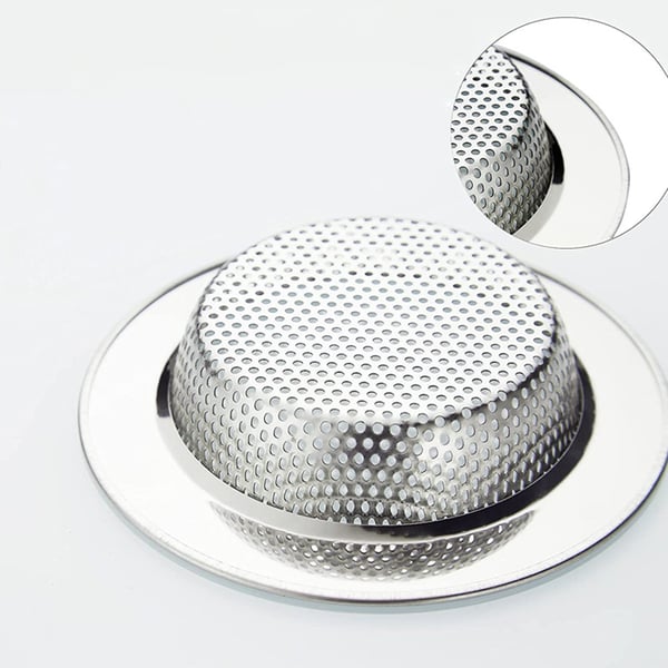 Vask silplugg for avløp, 4-pakning - Ytre diameter 11,2 cm
