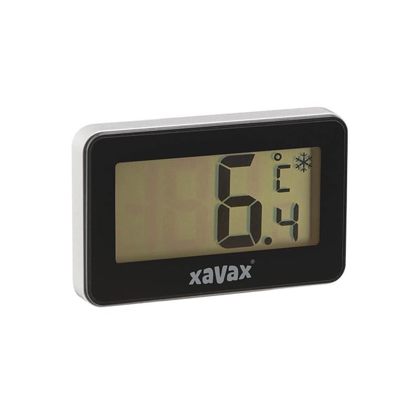 Termometer Digital för Kylskåp Frys Svart