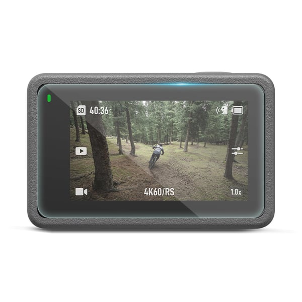 6-delt actionkamera temperert filmsett for DJI OSMO ACTION 4 Transparent