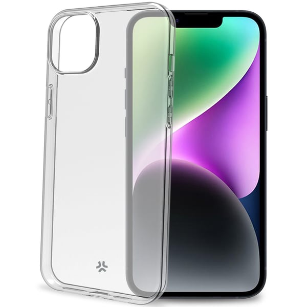 Gelskin TPU-deksel til iPhone 15 gjennomsiktig