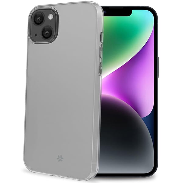 Gelskin TPU -suojakuori iPhone 15:lle, läpinäkyvä