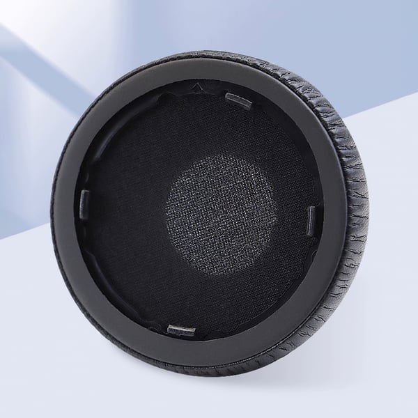 Øreputer i PU-proteinskinn for Beats Solo-hodetelefoner Black