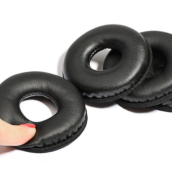 1 par PU protein læder ørepuder til Logitech H600/H390 Black