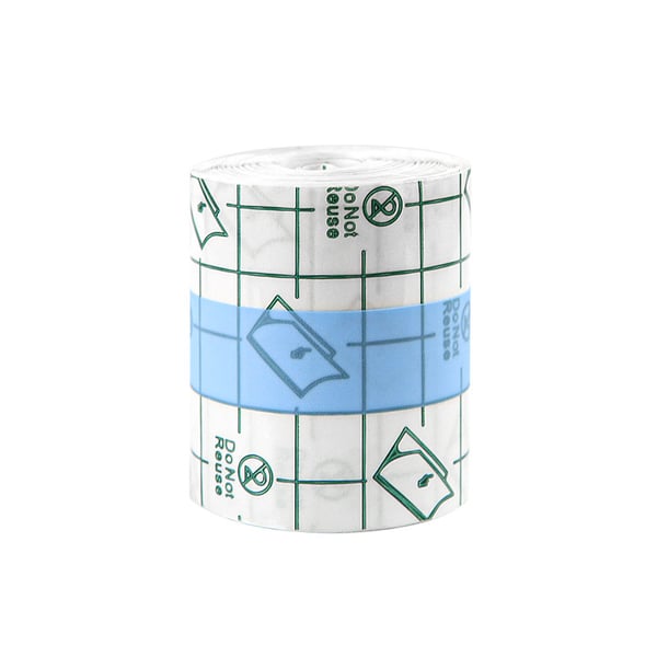 Läpinäkyvä Stretch Bandage tatuoinnille Transparent 5 cm x 5 m