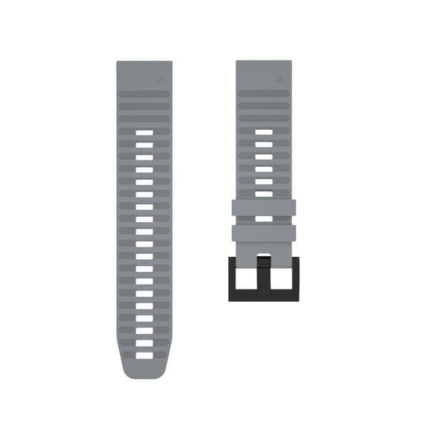 Silikon klokkerem til Garmin Fenix 7X 26mm Grey