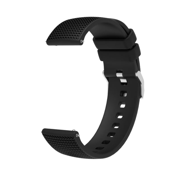 Urrem 20 mm til Garmin, Samsung, Huawei, Amazfit Black