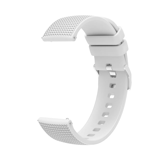 Silikonklokkerem for Garmin Vivoactive 4 18mm White