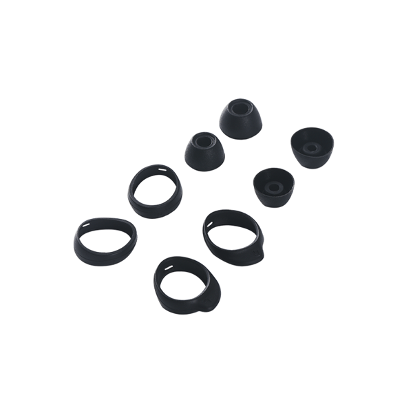 4 par ørepropper i silikon til Samsung Galaxy Buds SM-R170 Black