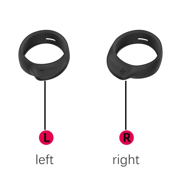 4 par ørepropper i silikon til Samsung Galaxy Buds SM-R170 White