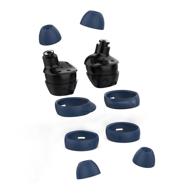 4 par ørepropper i silikon til Samsung Galaxy Buds SM-R170 Blue