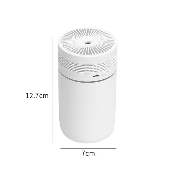 Lydløs minibefugter 250 ml White