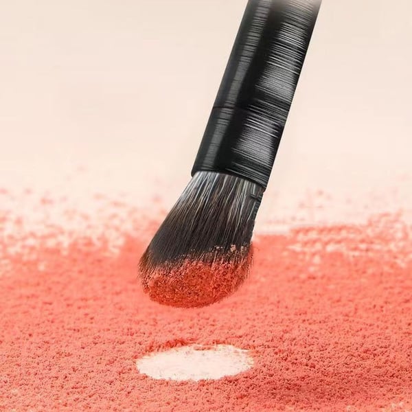 6 pakkaus silmämeikkisiveltimiä Black