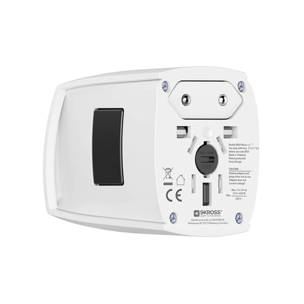 Reiseadapter Verden Micro 2-stift