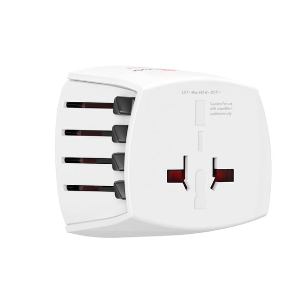 Reseadapter Världen Micro 2-stift