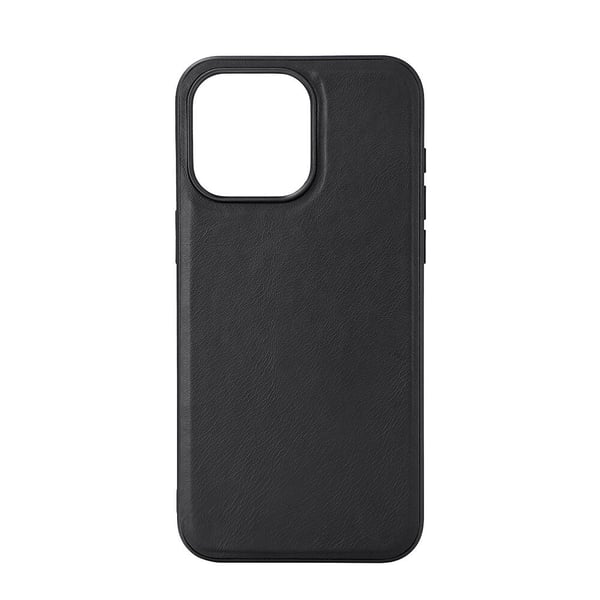 Mobildeksel Lær MagSeries Svart - iPhone 15 Pro Max