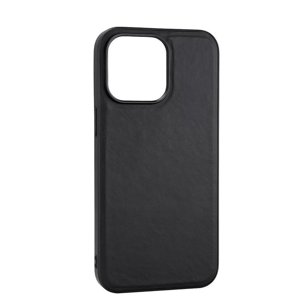 Mobildeksel Lær MagSeries Svart - iPhone 15 Pro Max