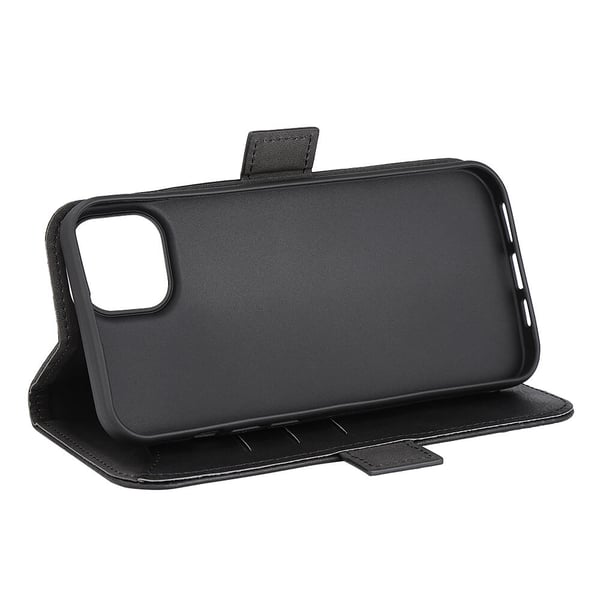 Matkapuhelinkotelo 3 korttipaikkaa Magseries Black - iPhone 15 Plus