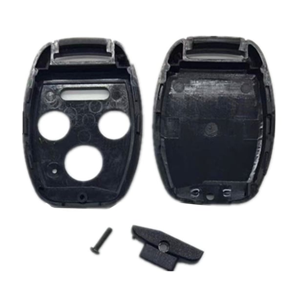 Bilnøkkelveske kompatibel med Honda Fit/Accord/Civic/City/Crider Black