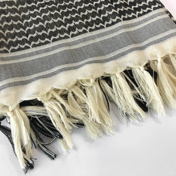 Keffiyeh taktisk ørken tørklæde, arabisk tørklæde wrap Sand