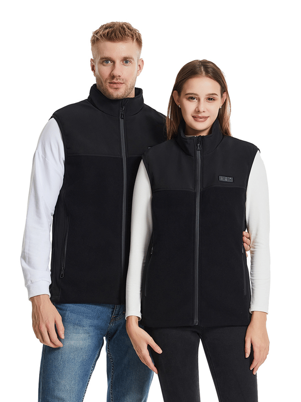 Lämmitysliivi 13 lämmitysaluetta musta XL/XXL