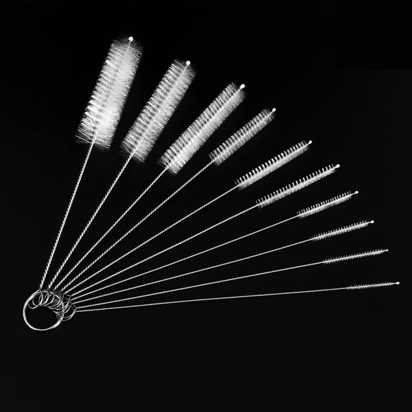 12-pack multifunksjonelle rengjøringsbørster White
